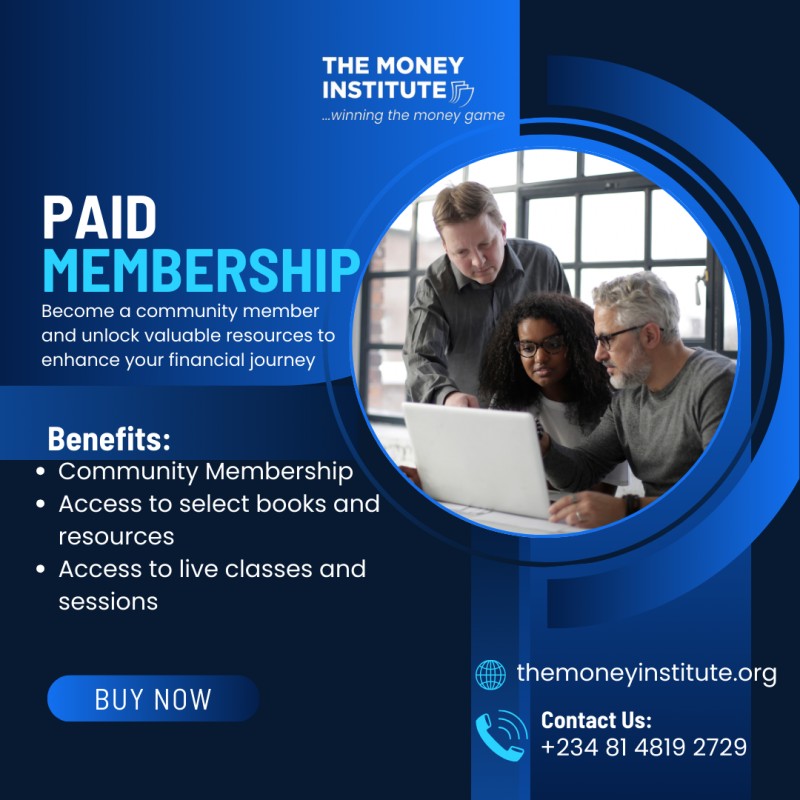 The Money Institute Global Paid Membership