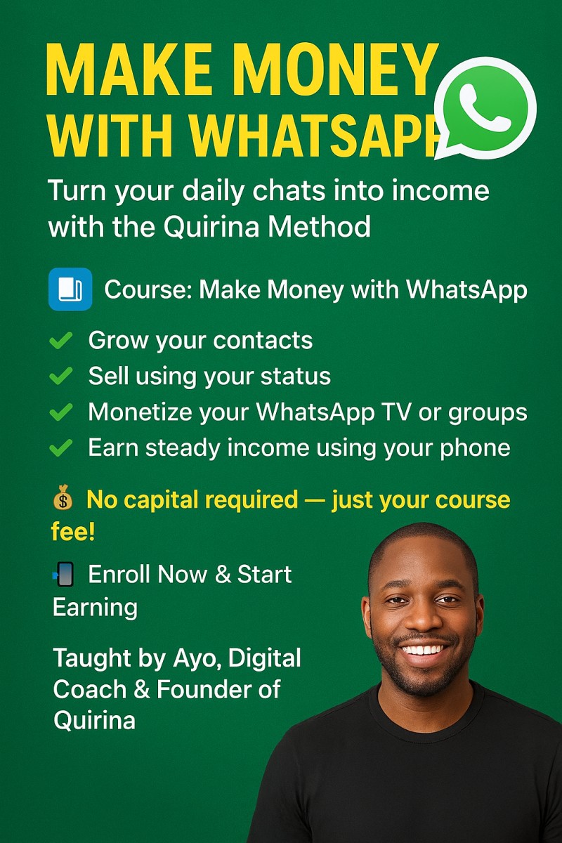 Whatsapp monetization