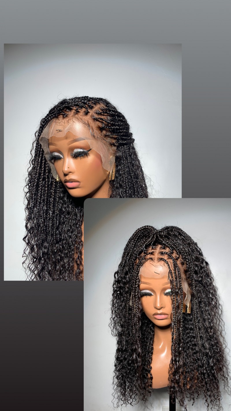 GLUELESS FRONTAL GODDESS BRAIDS WIGS