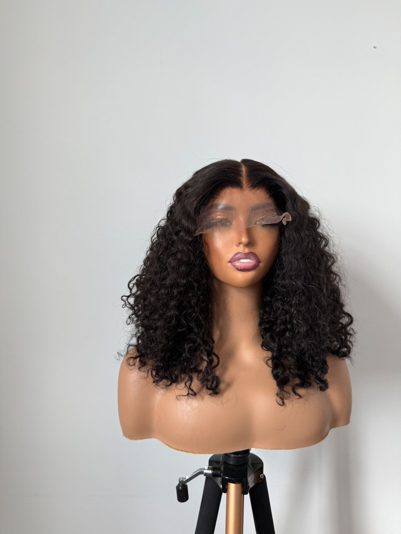 16” curly unit 250g with 5x5 Closure