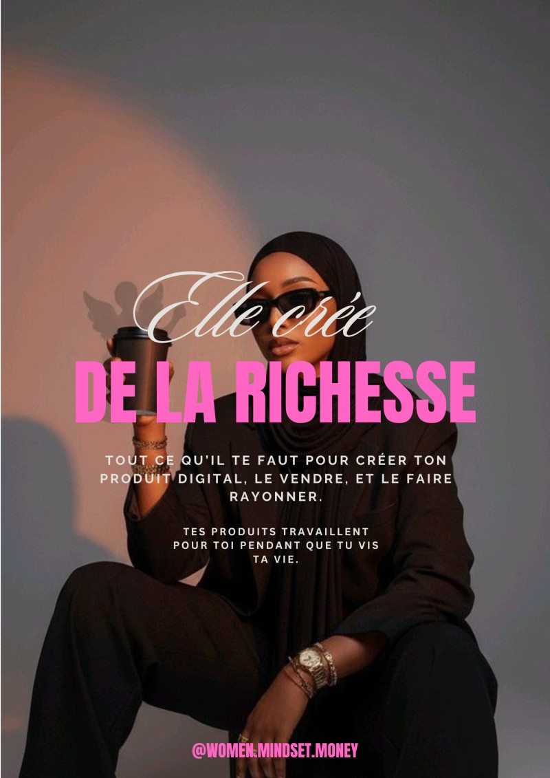 Elle crée de la richesse — Le guide pour bâtir ton empire digital