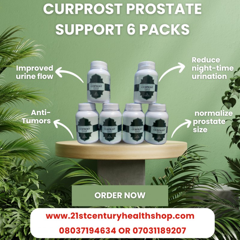 CURPROST PROSTATE SUPPORT 6PACKS FULL TREATMENT