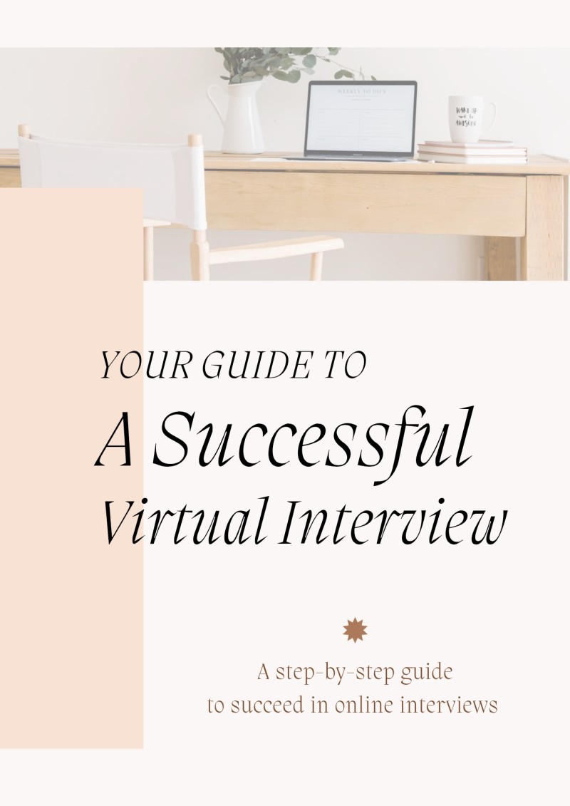 Your Guide To A Successful Virtual Interview.