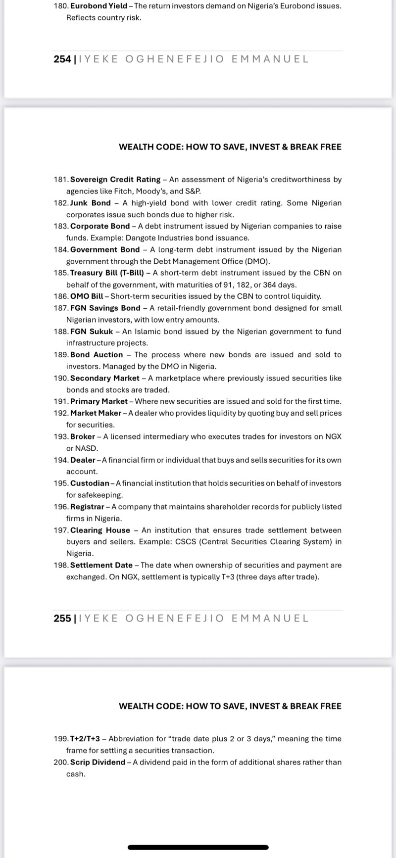 WEALTH CODE: How to Save, Invest & Break Free
