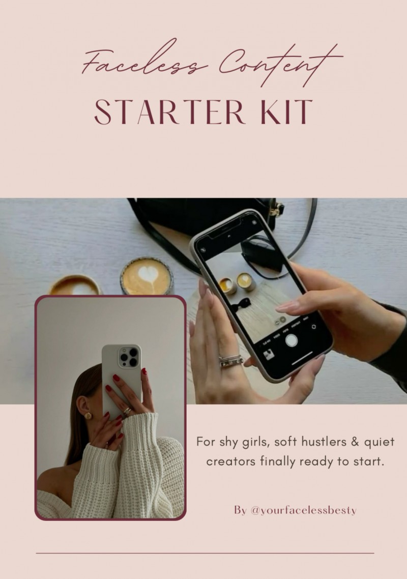 Faceless Content Starter Guide