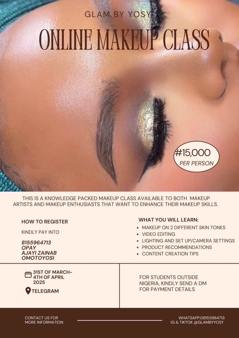 Glambyyosy March online class
