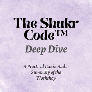 Buy The Shukr Code™ Deep Dive + Thriving Achievers Daily™ Bundle by ...