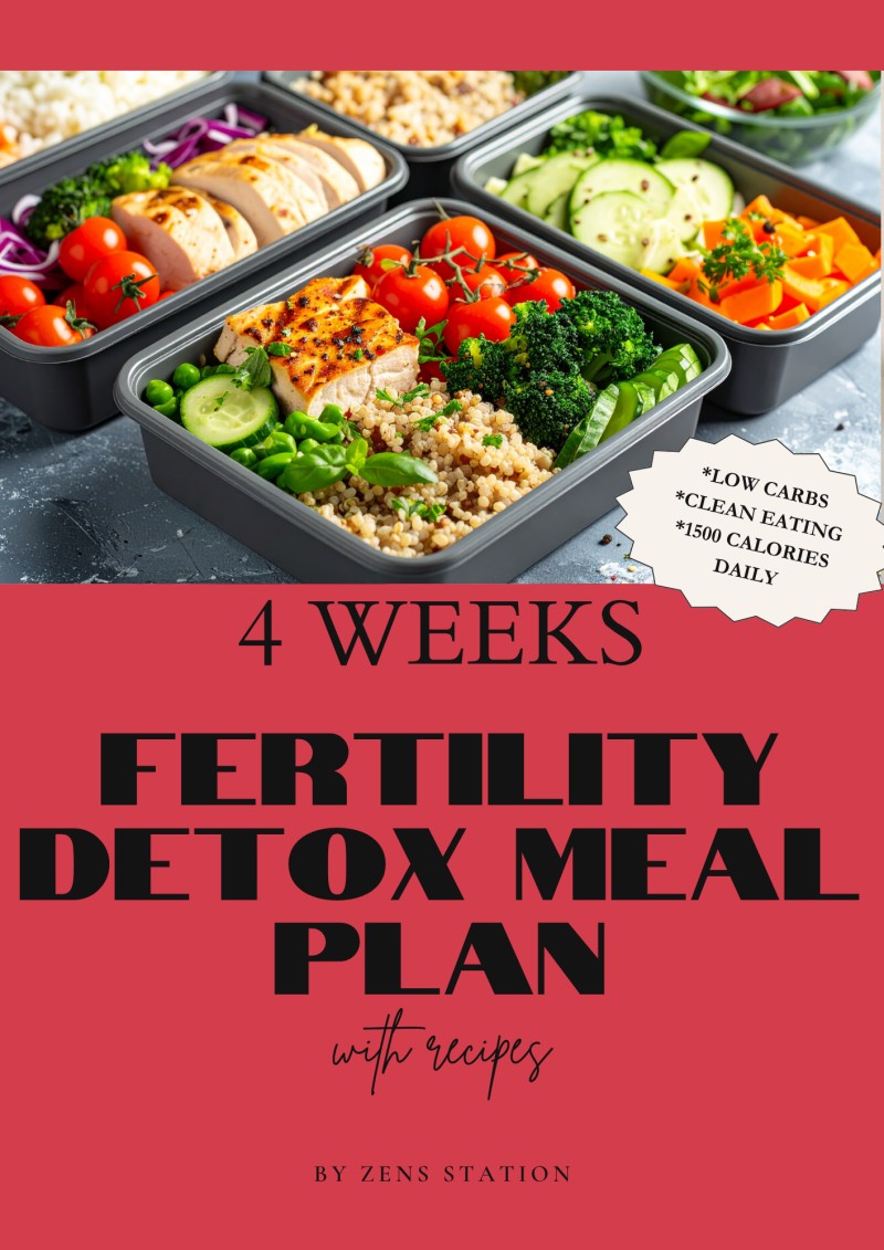 FERTILITY DETOX MEAL PLAN WITH RECEIPES