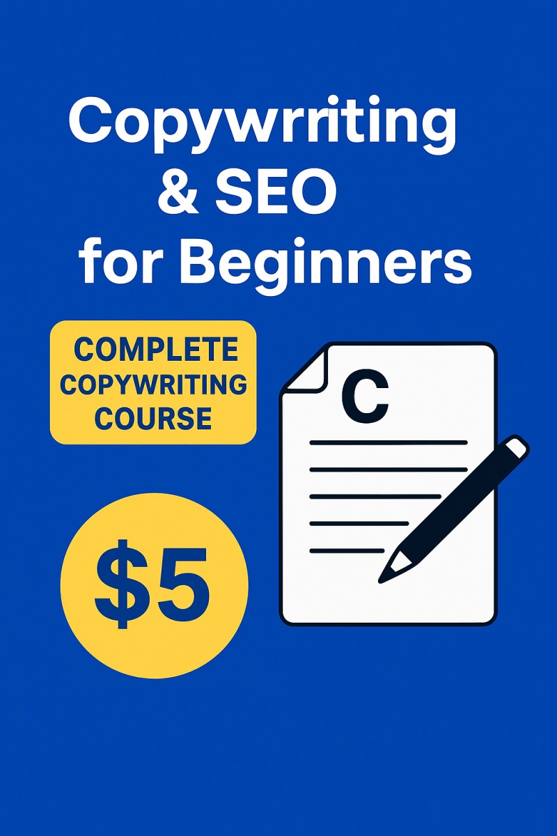 Copywriting & SEO for Beginners: Complete Copywriting Course | $5 ONLY