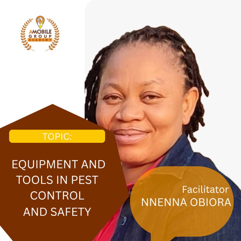 EQUIPMENT AND TOOLS IN PEST CONTROL AND SAFETY
