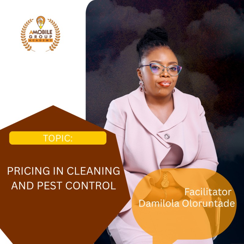 PRICING IN CLEANING AND PEST CONTROL