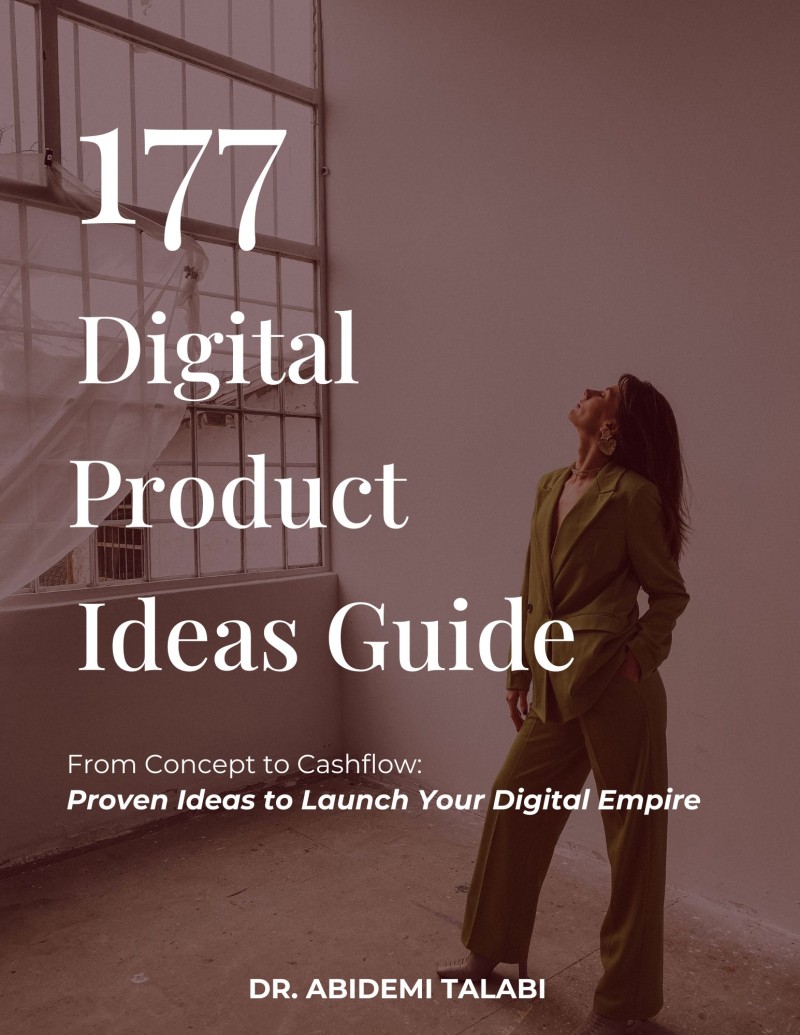 Buy 177 Digital Product Ideas Guide by Abidemi Talabi on Selar
