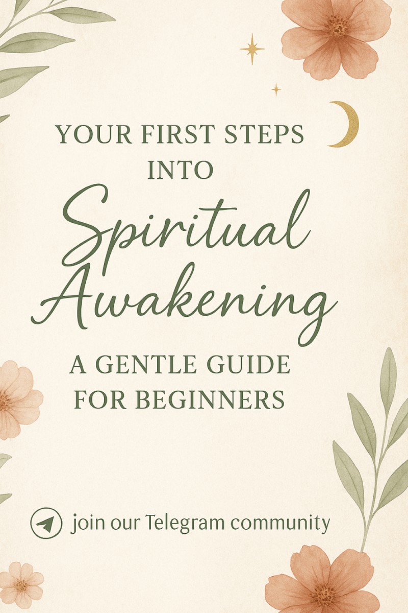 Your first steps into spiritual awakening