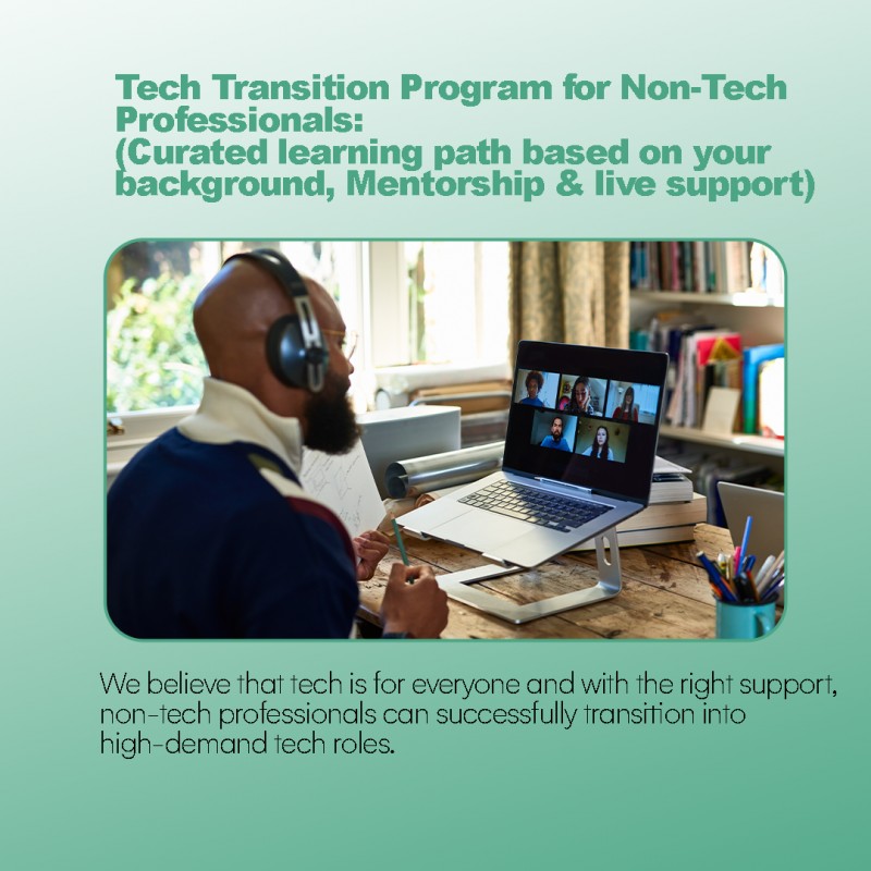 Buy Tech Transition Program For Non Tech Professionals Curated