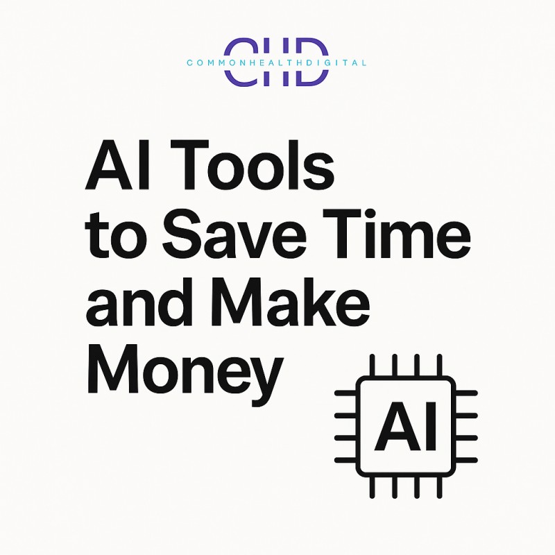 AI Tools to Save Time and Make Money