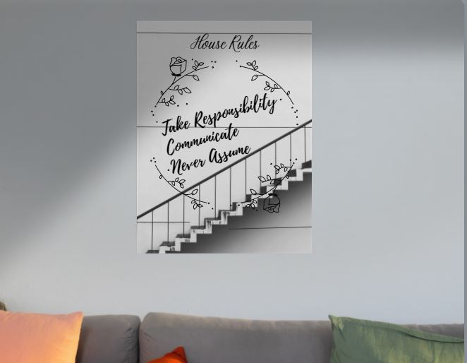 House Rules Poster - Digital Download