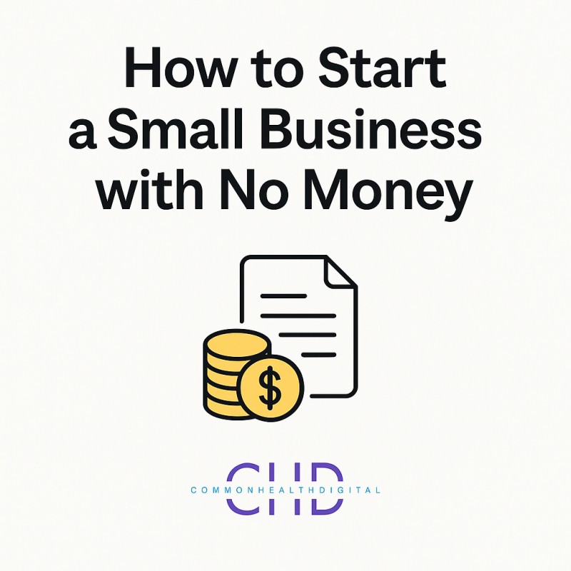 How to Start a Small Business with No Money