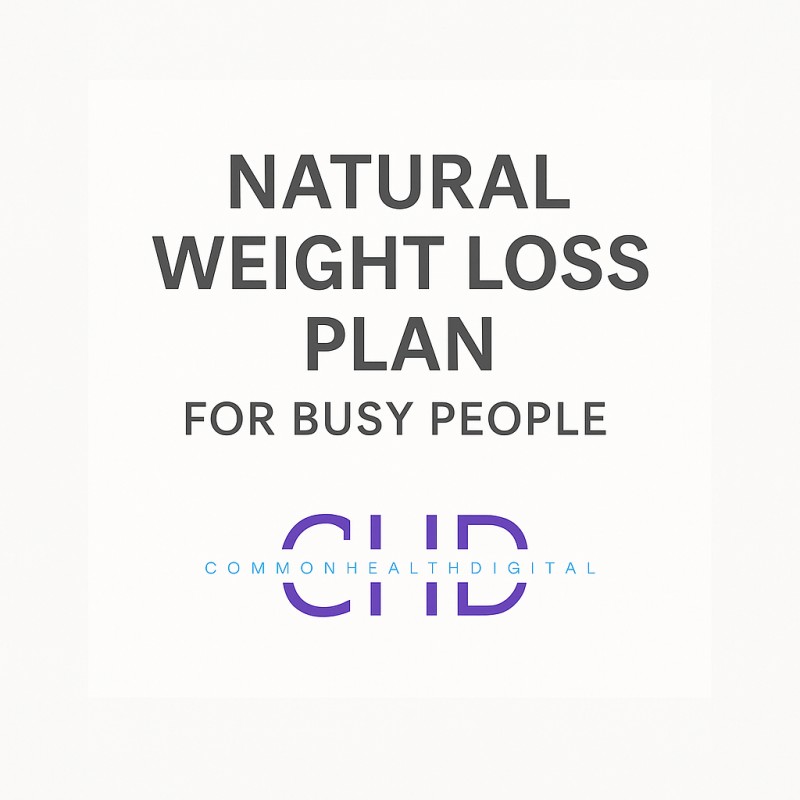 Natural Weight Loss Plan for Busy People