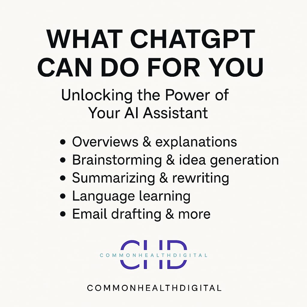 What ChatGPT Can Do For You - Unlocking the Power of Your AI Assistant
