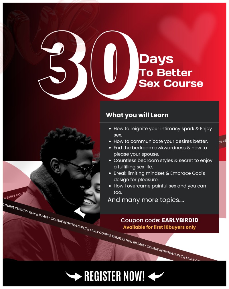 30 days to better sex course