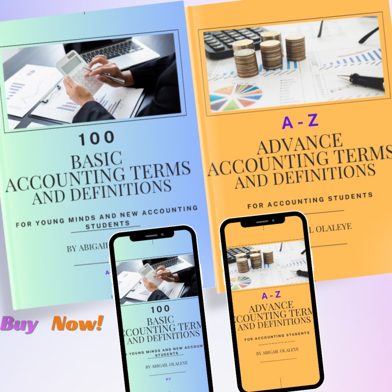 PROMO PACK: 100 Basic & A-Z Advance Accounting Terms and Definitions