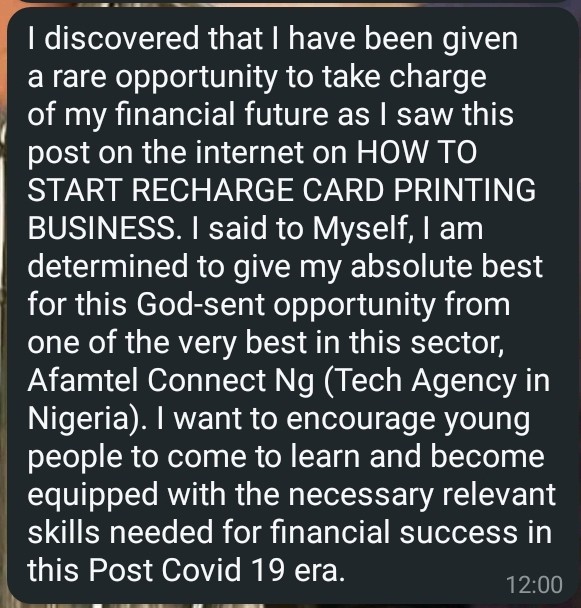 Customer review 1