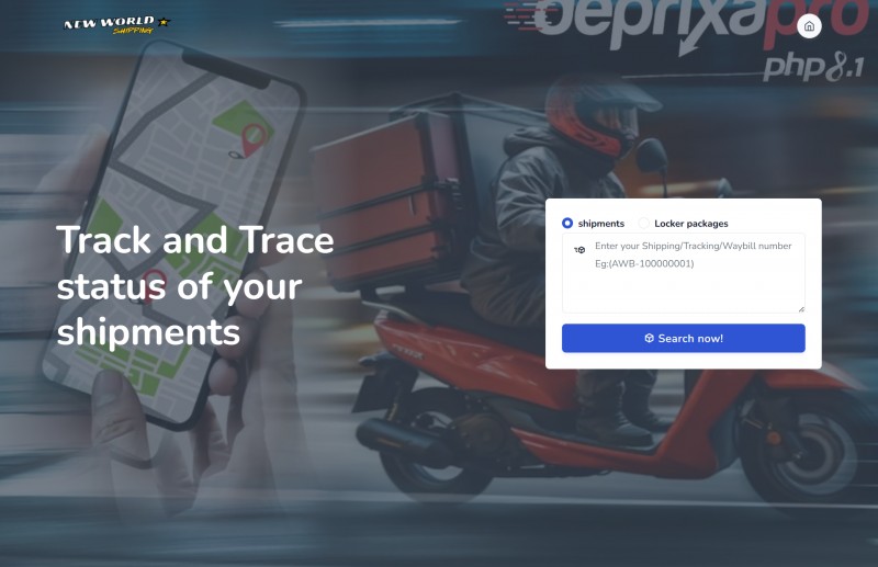 Courier Shipping Website Script for Courier management system