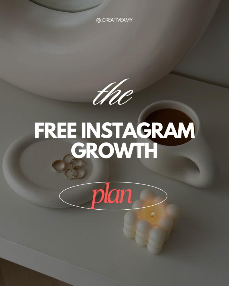 FREE INSTAGRAM GROWTH PLAN