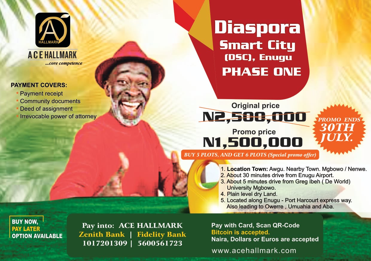 DIASPORA SMART CITY, ENUGU