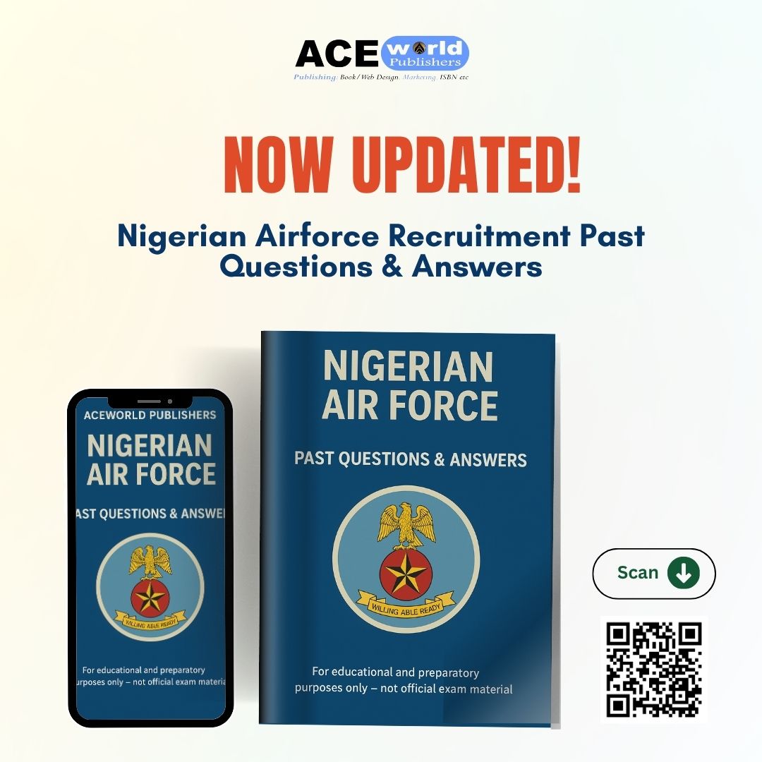 Nigerian Airforce Recruitment Past Questions and Answers