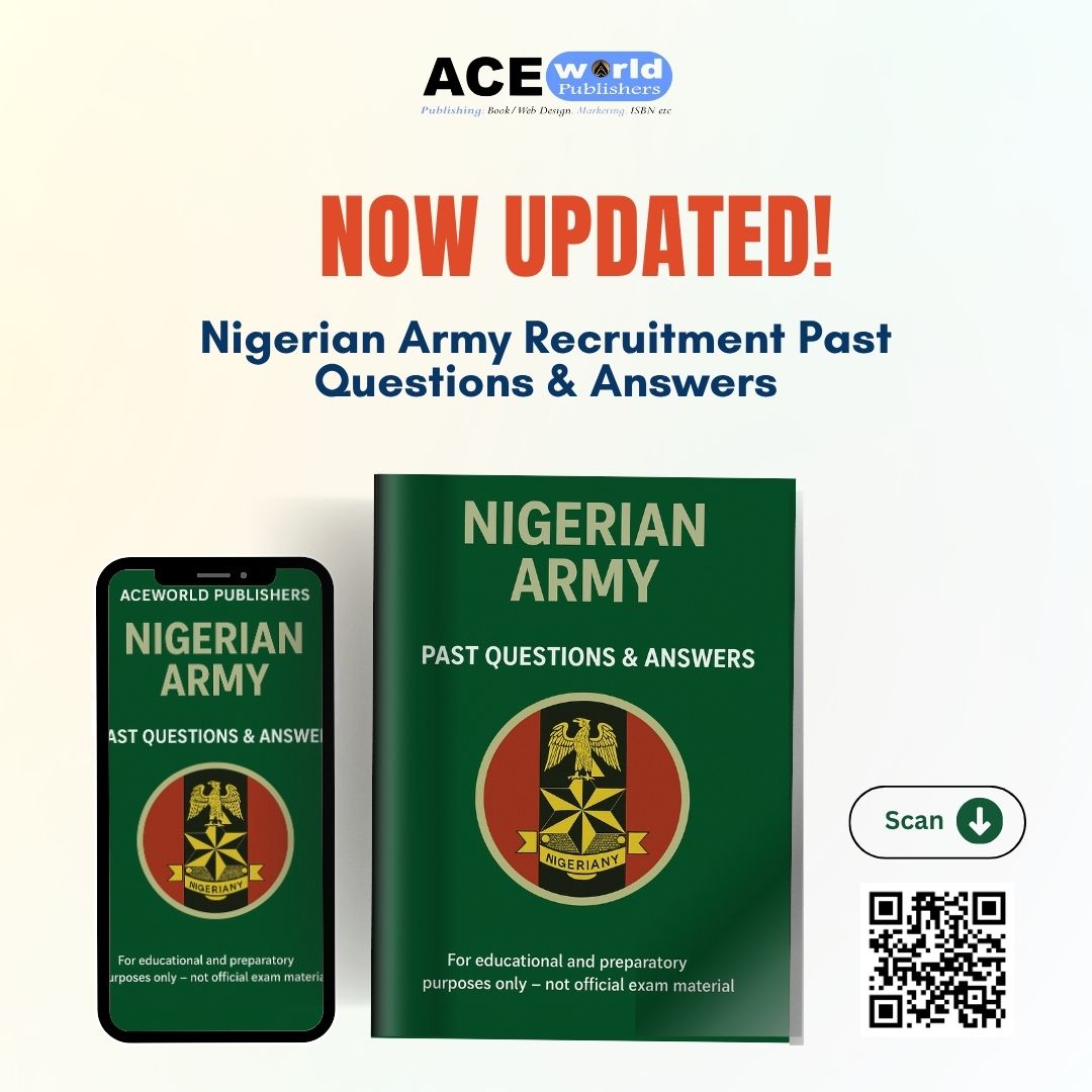 Nigerian Army Recruitment Past Questions and Answers copy