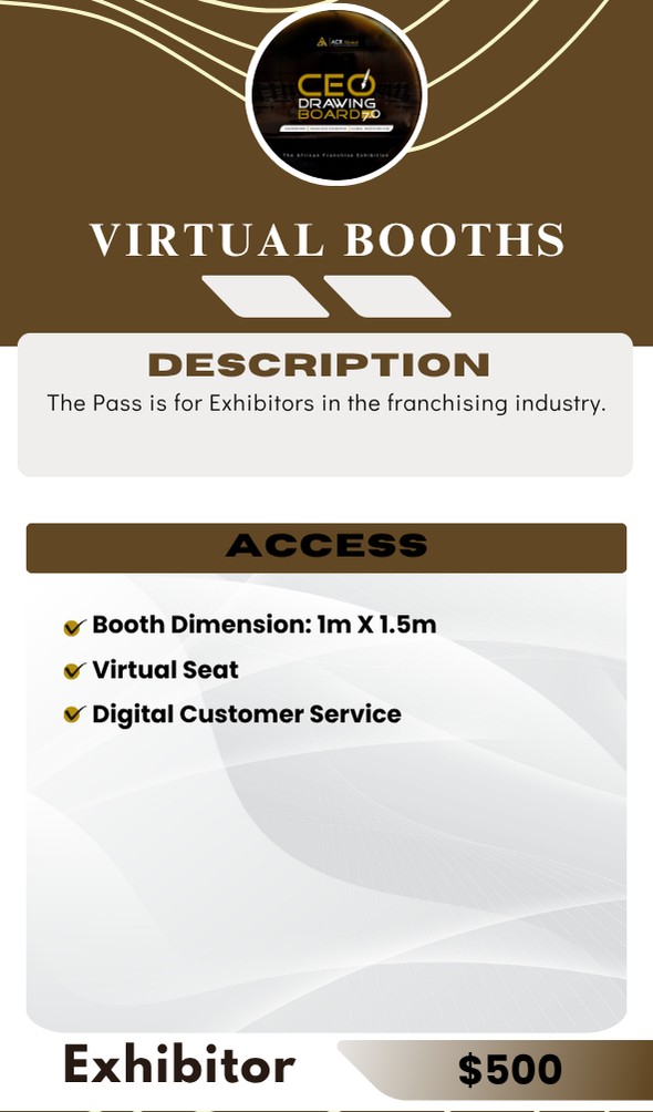 Virtual Booth for Exhibitor