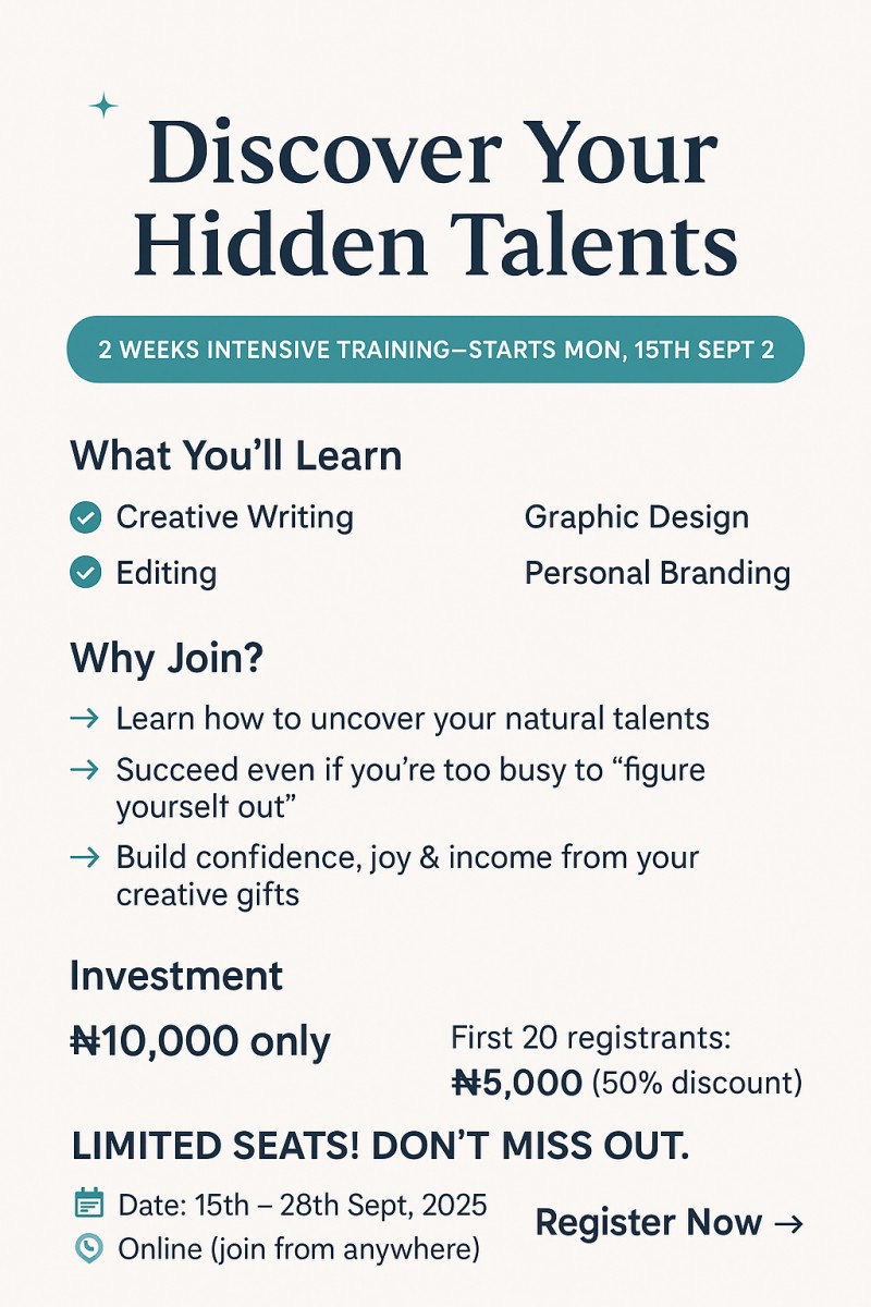 Discover & Launch Your Creativity