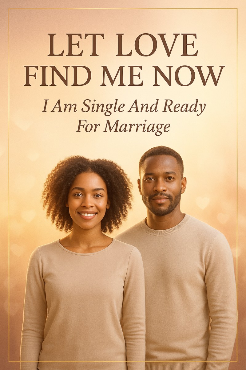 SINGLE & READY FOR MARRIAGE - A Moment Created Just For You