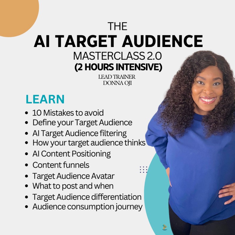 LIVE - AI TARGET AUDIENCE MASTERCLASS