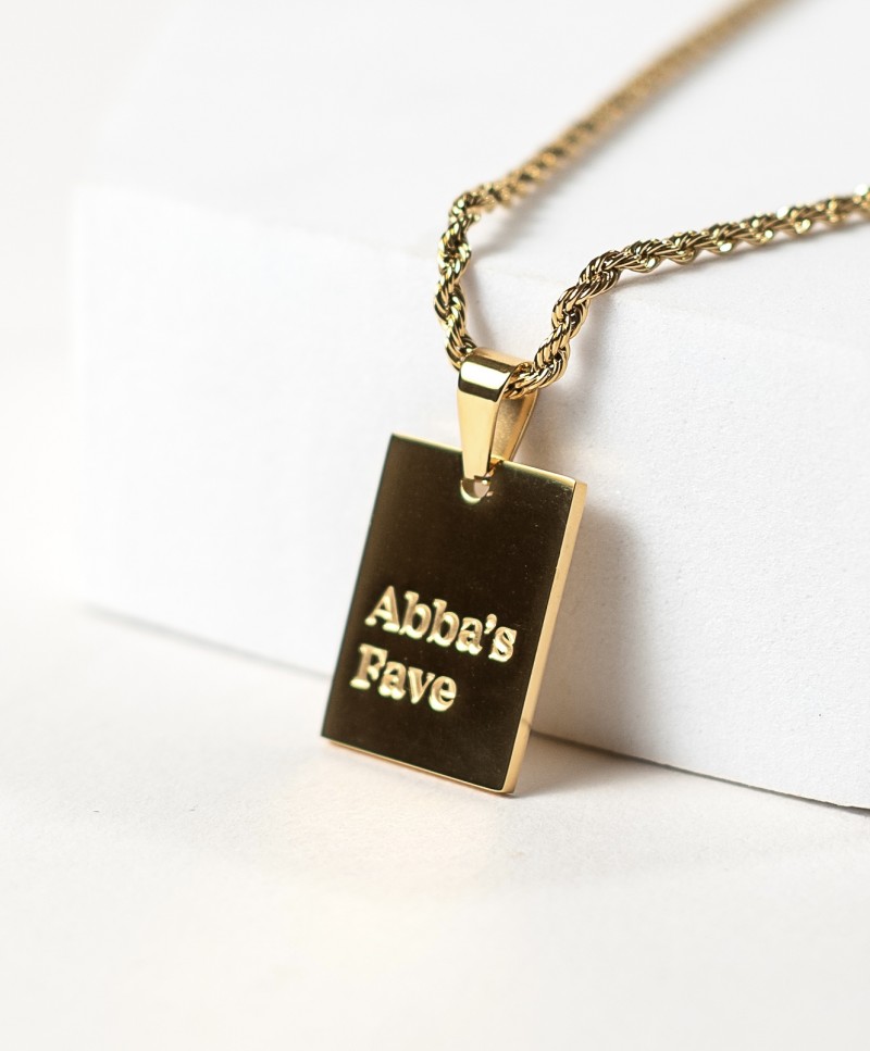 "Abba's Fave" necklace