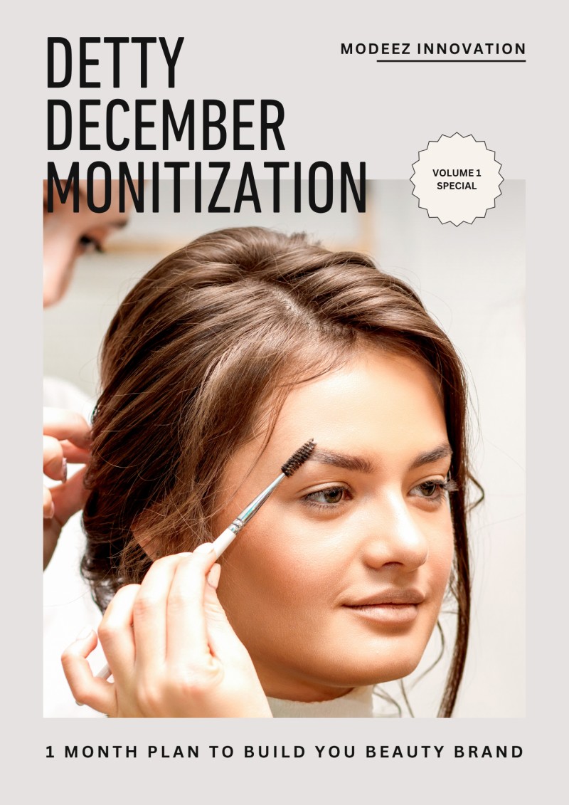 DETTY DECEMBER 30 DAYS MAKEUP AND HAIR PLAN