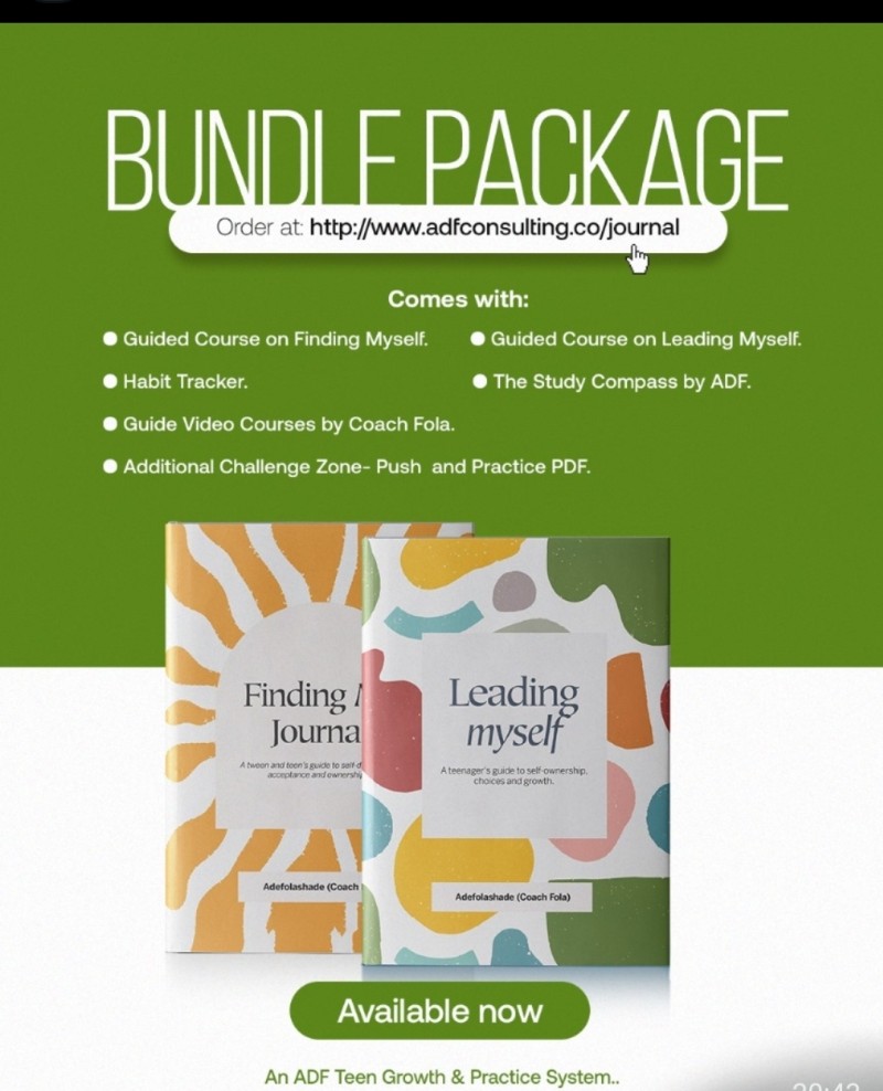 Bundle Package- Finding Me  and Leading Myself Journals