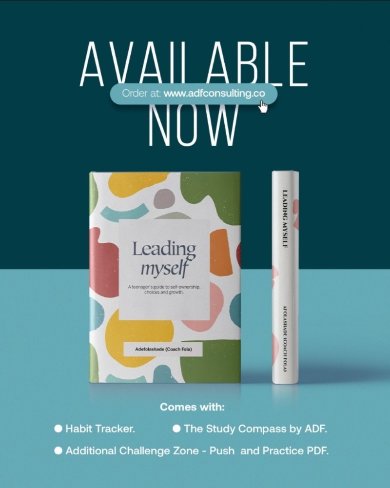 Leading Myself Journal - A Teenager's Guide to Choices, Courage, and Growth