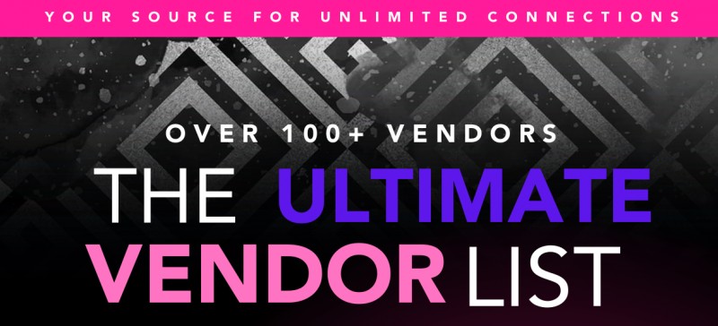 The Ultimate Vendor List