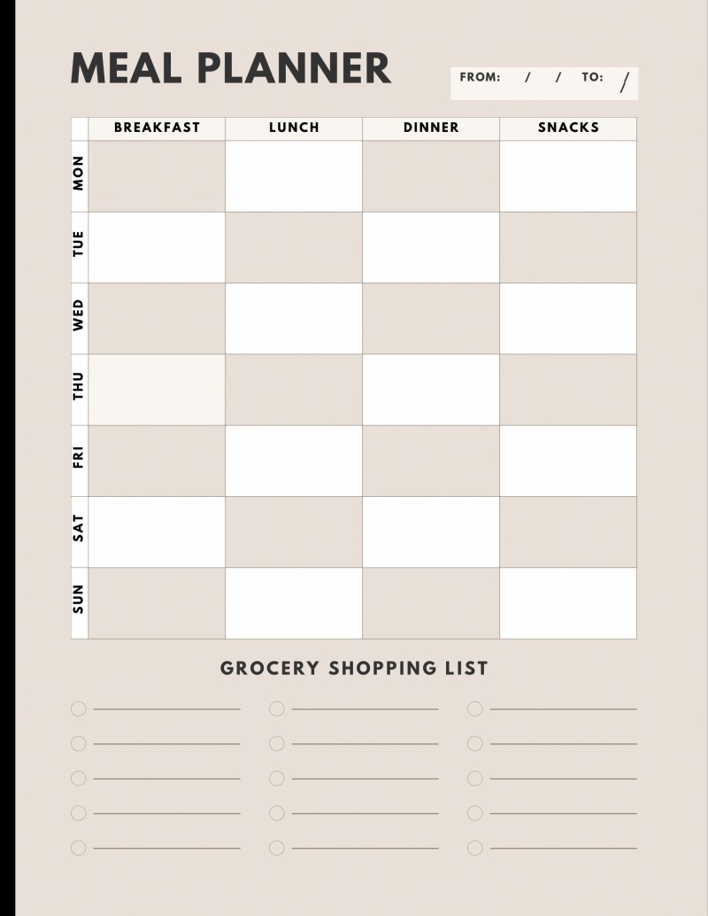 Meal planner