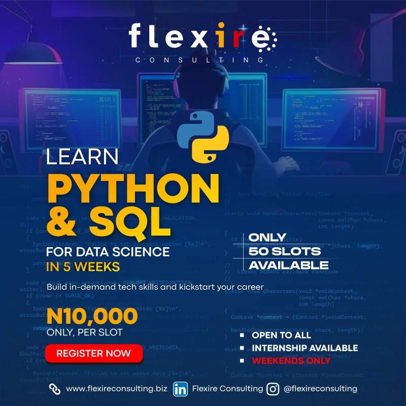 DATA SCIENCE WITH PYTHON AND SQL(BEGINNERS)