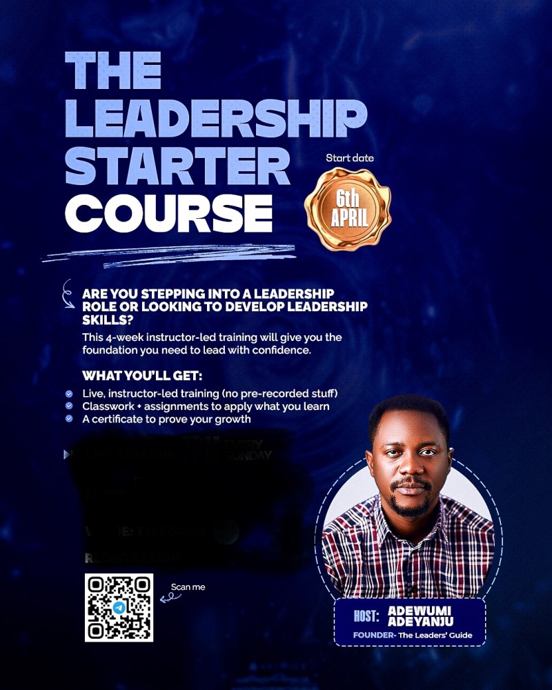 Leadership Starter Course