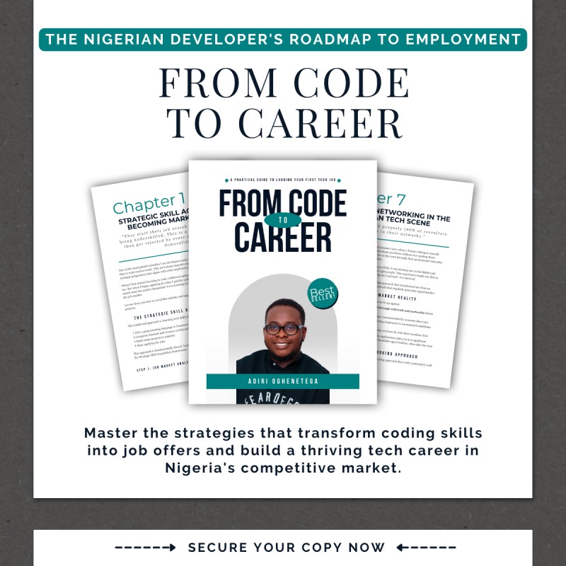 FROM CODE TO CAREER: The Ultimate Nigerian Developer's Employment Guide