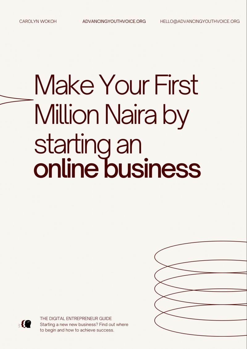 How To Make Your First Million Naira