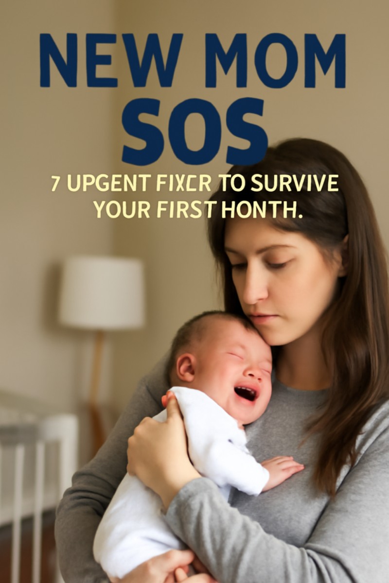 New Mom SOS: 7 Urgent Fixes to Survive Your First Month