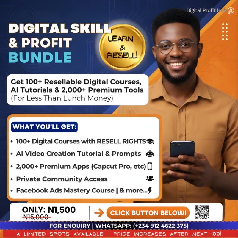 Buy Digital Skill and Profit Bundle by Aivantage Learnflux on Selar