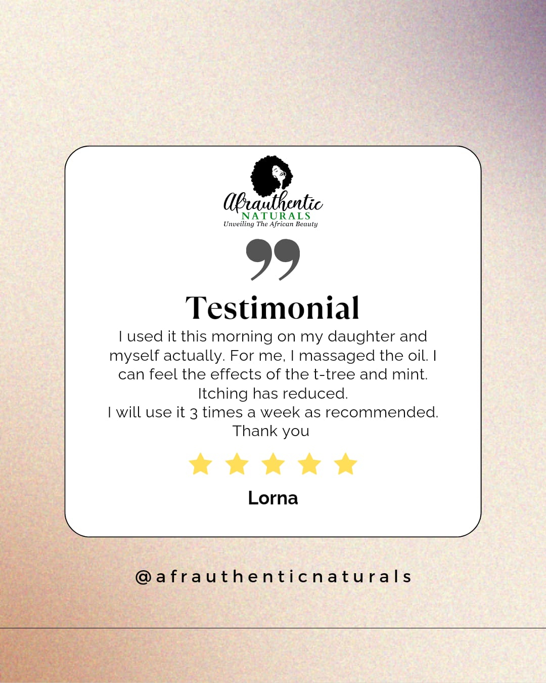 Customer review 10
