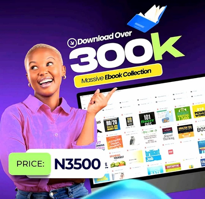 300k Massive Ebook Collection     📚 Unlock a World of Knowledge at Your Fingertips! 🌍