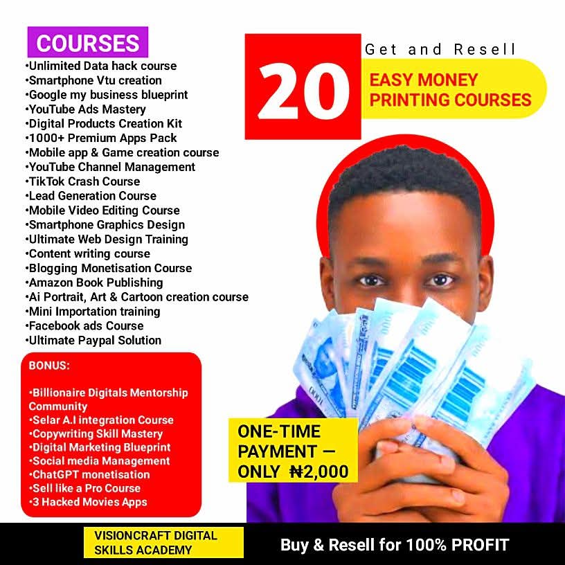 Get Instant Access to 20 High-Income Digital Skills